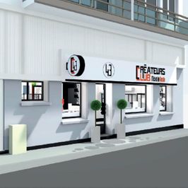Entrée de la boutique