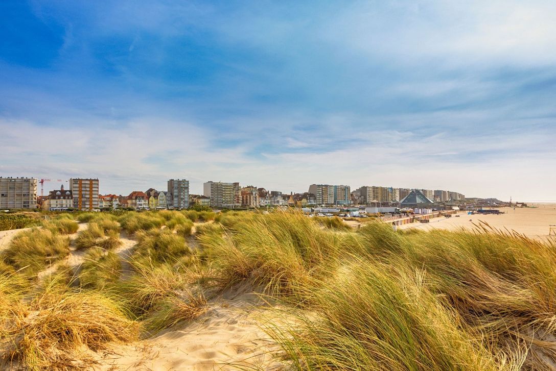 Vue sur la ville du Touquet Paris Plage